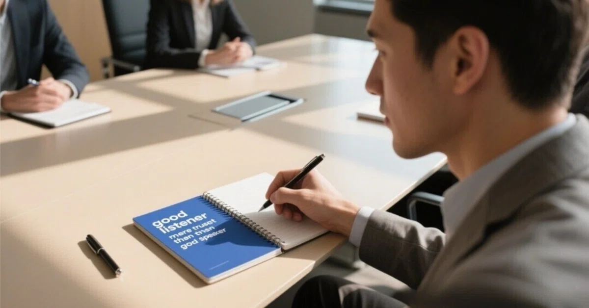 👂話し上手より“聞き上手”が信頼される✨聞く力のマナー